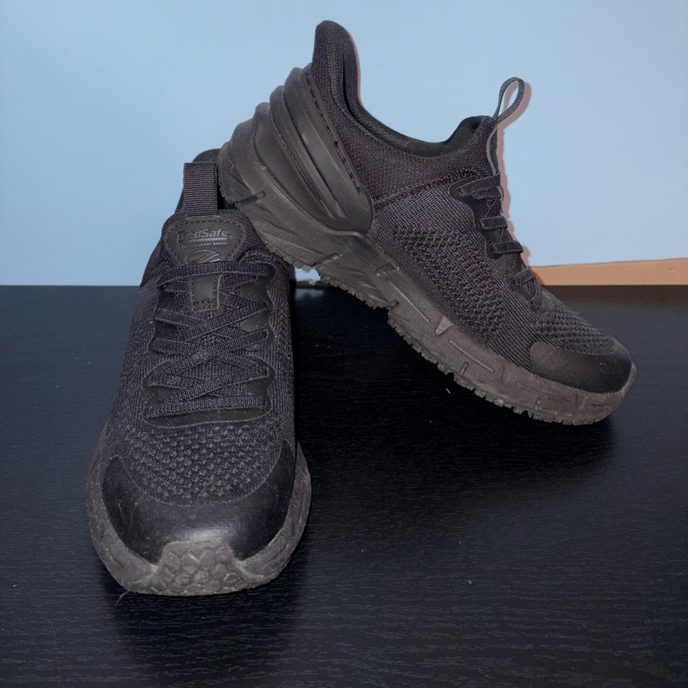 All-Black Men's Athletic Sneakers